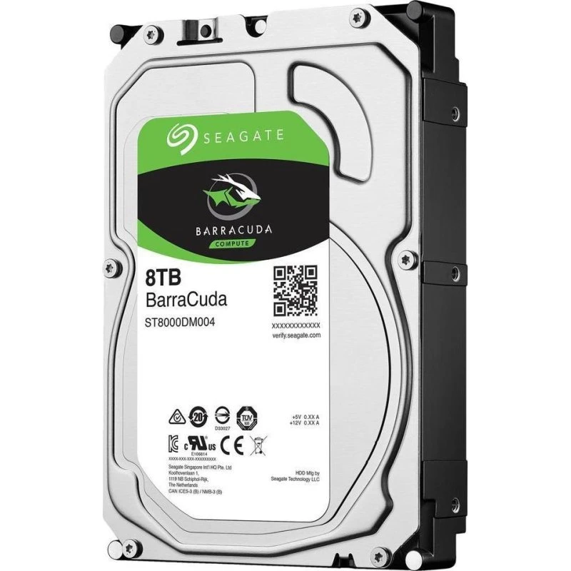 Seagate Barracuda 8 TB 3,5" SATA 6 Gb/s ST8000DM004