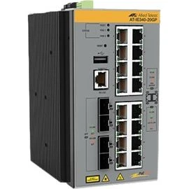 Allied Telesis AT IE340-20GP 20-port Gigabit PoE+ Switch