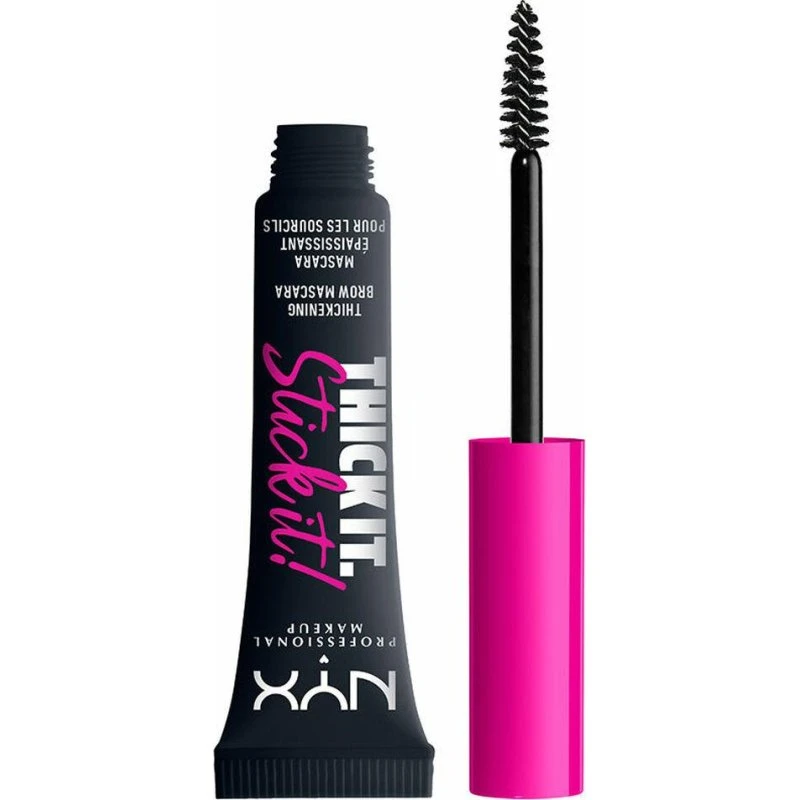 NYX Thick It. Stick It! Øjenbrynsfarve - Sort, 7 ml
