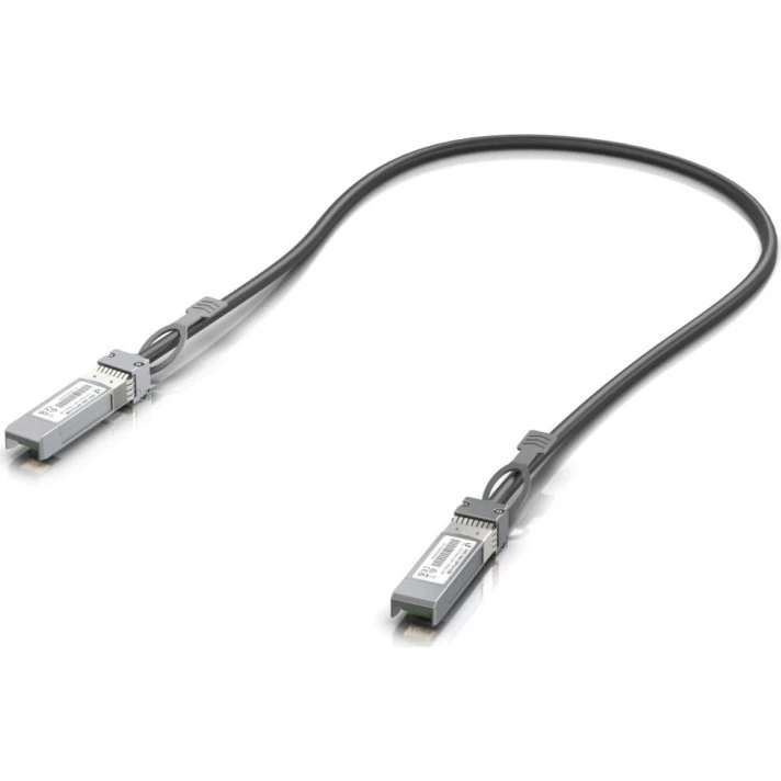 Ubiquiti UniFi SFP+ DAC-kabel 0,5 m, sort