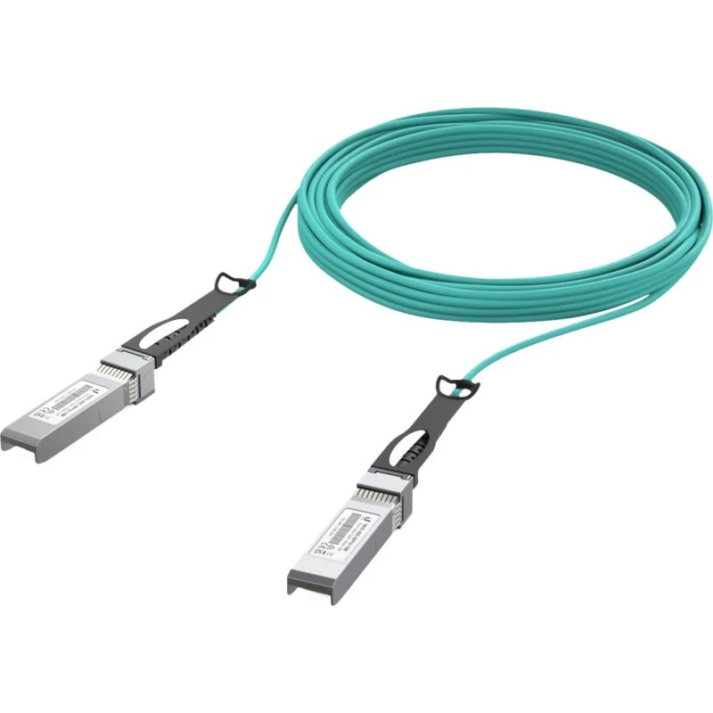 Ubiquiti 10GBase-AOC AOC-kabel 10 m akvamarin