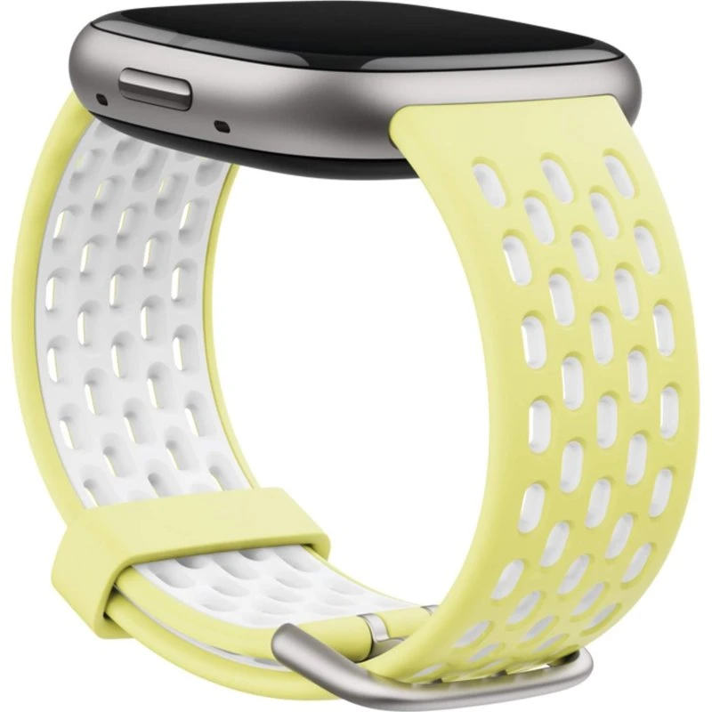 Fitbit Versa 3/4 & Sense 2 Glow Up/Frost White S