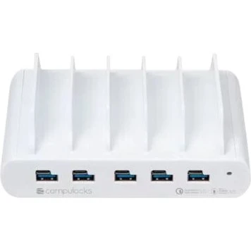 Compulocks Opladningsstation 150W, 5 USB-C + 5 USB-A
