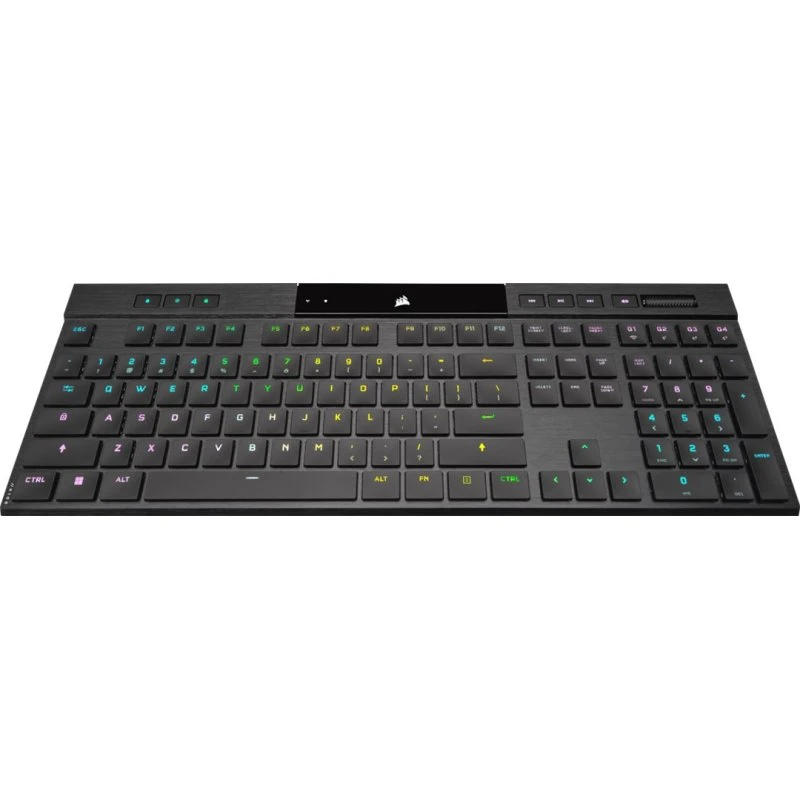 Corsair K100 Air Wireless RGB - Nordisk - Sort