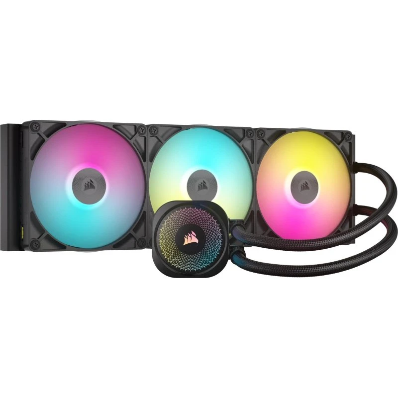 Corsair iCUE LINK TITAN 420 RX RGB 420mm CPU Vandkøling, Sort