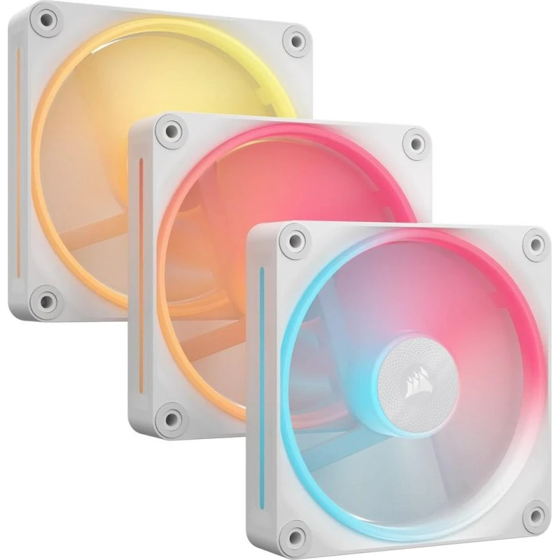Corsair iCUE LINK LX120-R RGB 3-pack 120mm Hvid
