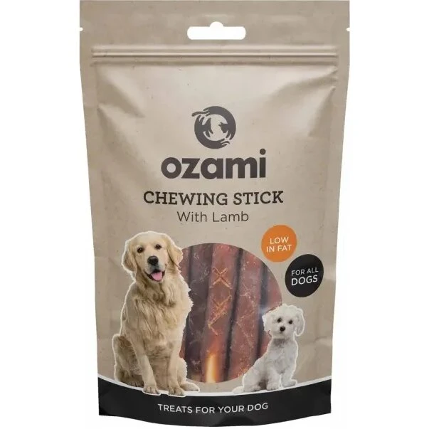 Ozami Lamme Strimler 11 cm 100g – Hundegodbidder