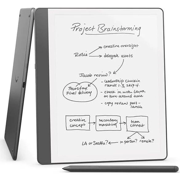 Amazon Kindle Scribe 32 GB med Premium Pen Tungsten (2024)
