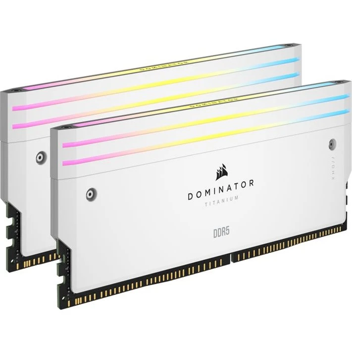 Corsair Dominator Titanium DDR5 Lysforbedringssæt, Hvid med RGB