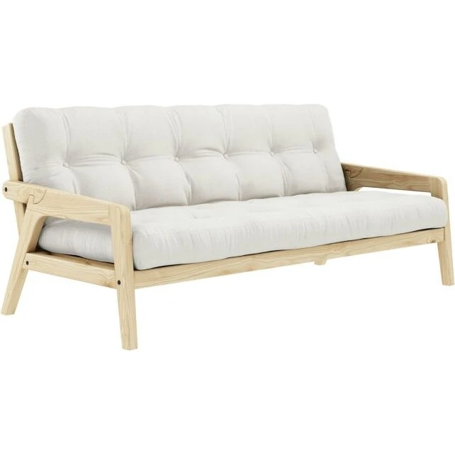 Karup Design Grab sofa med 5-lags madras, Natural/Raw