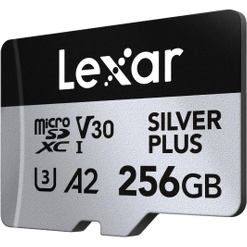 Lexar Silver Plus microSDXC 256 GB UHS-I U3 A2 V30