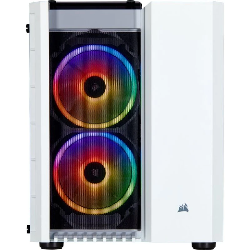 Corsair Crystal Series 280X RGB Hvid Micro ATX Kabinet