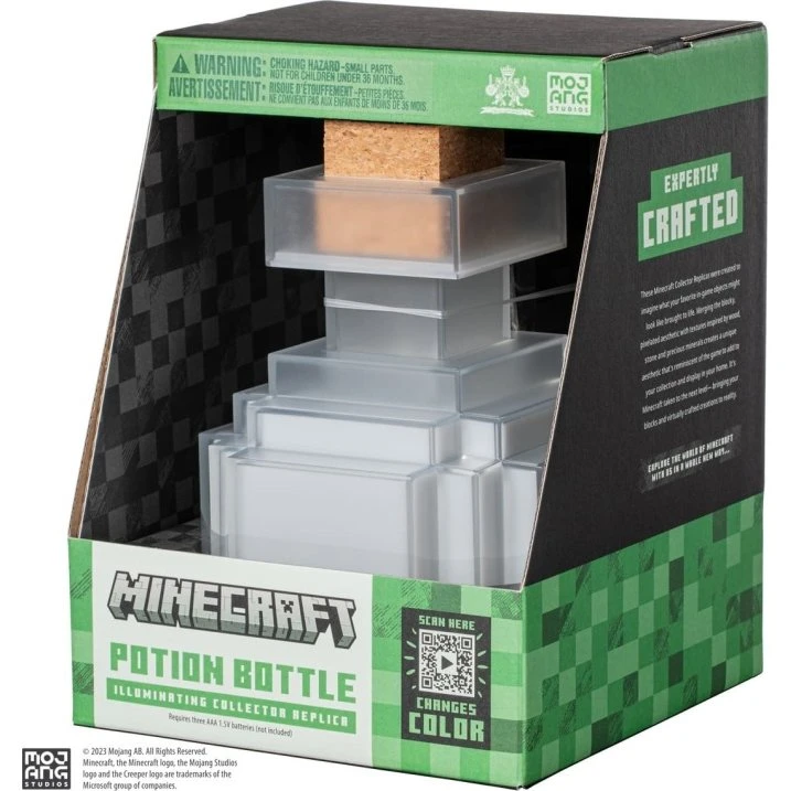 Noble Collection - Minecraft Potion Bottle Light, 17 cm