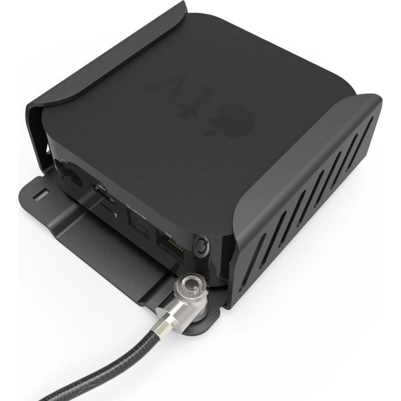 Compulocks ATVEN35 Apple TV Sikkerhedsbeslag, Sort, Aluminium