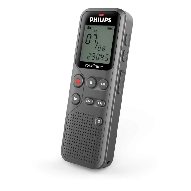Philips Voice Tracer DVT1120 8 GB grå stemmeoptager