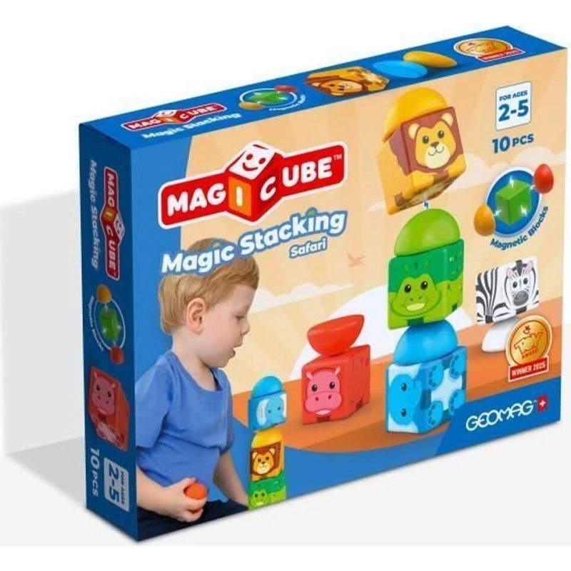 Geomag Magicube Safari, 10 dele