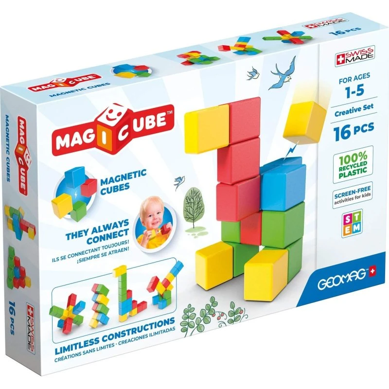 Geomag Magicube Kreativt Sæt 16 Stk