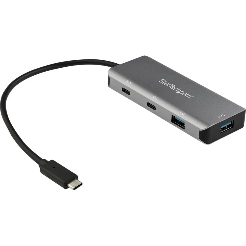 StarTech 4-Port USB-C Hub med 2x USB-A & 2x USB-C, 10Gbps, Aluminium