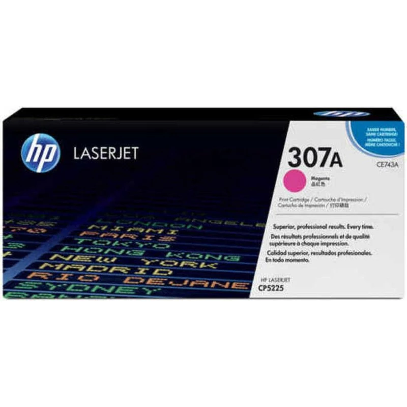 HP 307A Magenta Toner CE743A, 7.300 sider