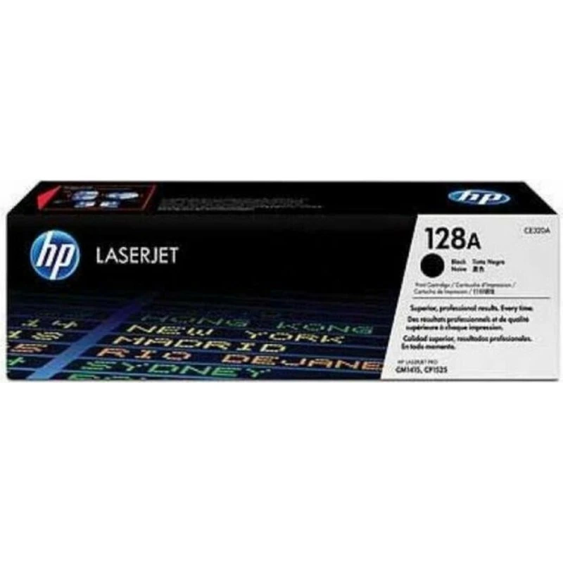 HP 128A CE320A Sort Toner, 2000 Sider