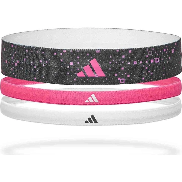 Adidas 3-pak Hårbånd Lucid Pink