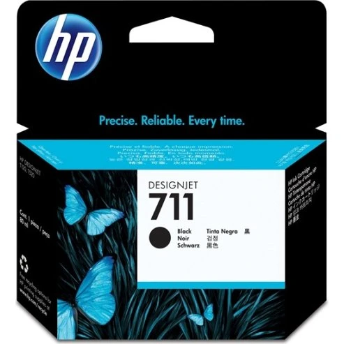 HP 711 Sort Blækpatron 80 ml CZ133A