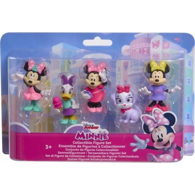 Disney Minnie Mouse - Sæt med 5 samlefigurer (6 cm)