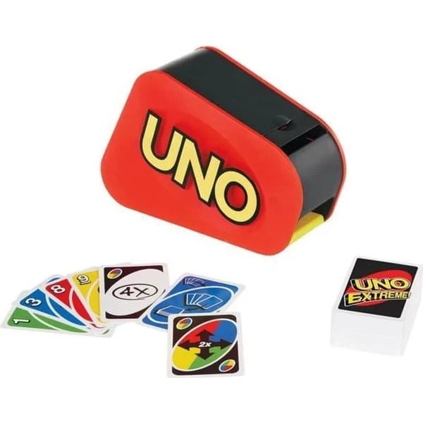 Mattel Games - Uno Extreme - Familjekortspil fra 7 år