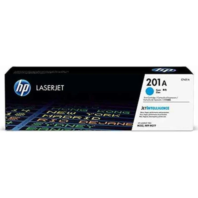 HP 201A Cyan Original Toner, 1330 Sider
