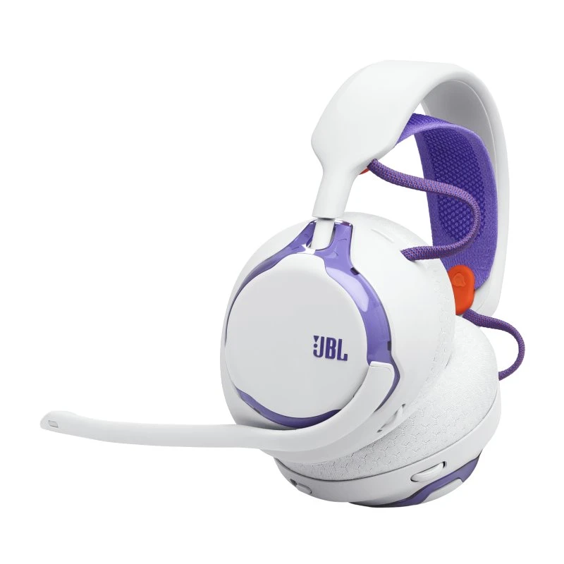 JBL Quantum 650 Trådløst Gaming Headset, Hvid