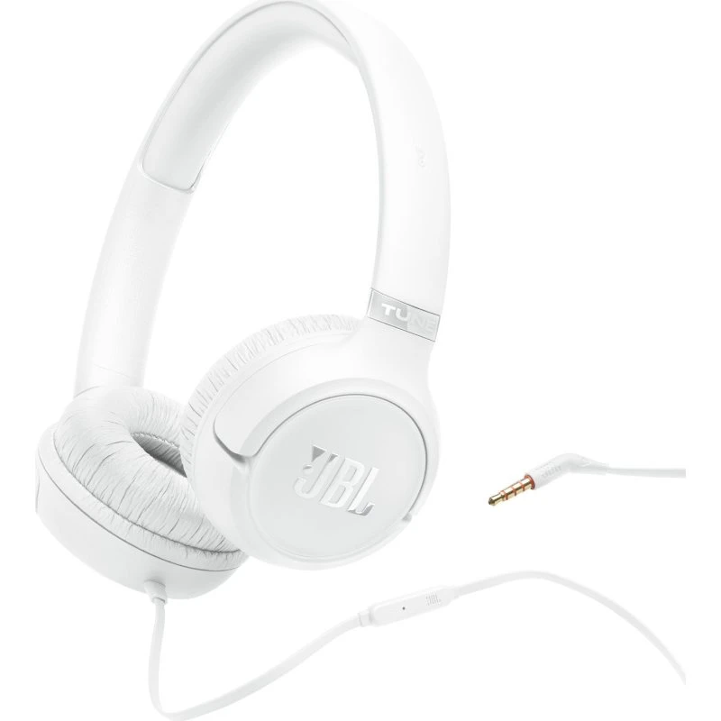 JBL Tune 530 Hvid Kablet Hovedtelefoner 3.5mm