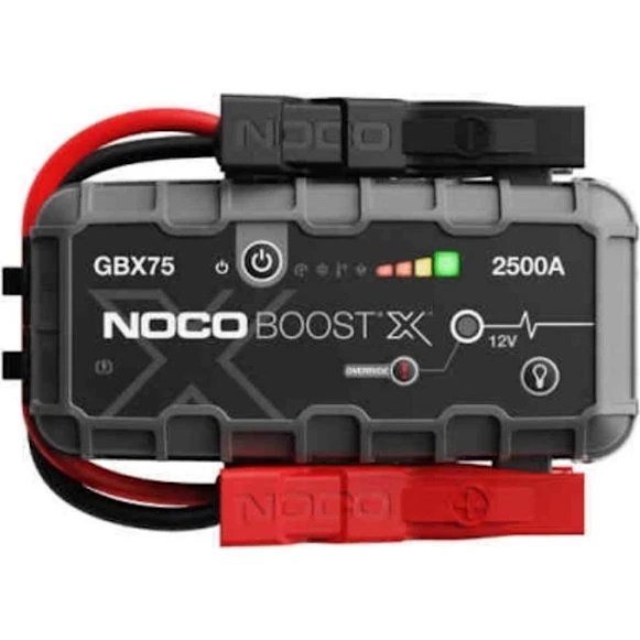 Noco GBX75 12V 2500A Starthjælper – Kompakt & Sikker
