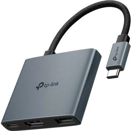 TP-Link USB-C Hub 3-ports, 4K HDMI, grå