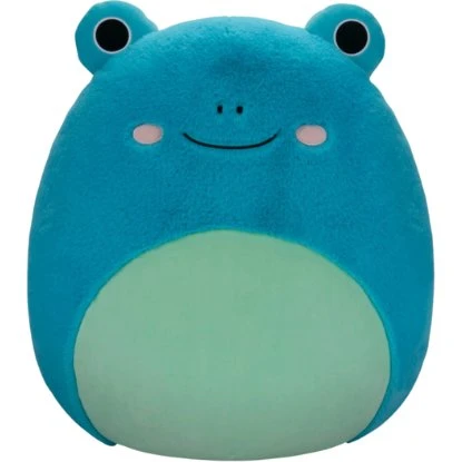 Squishmallows Ludwig 19 cm, blå med mintgrøn mave
