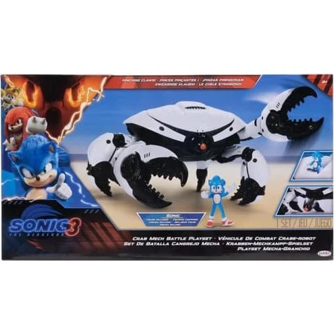 Sonic the Hedgehog 3 Crab Mech Battle Legetøjssæt