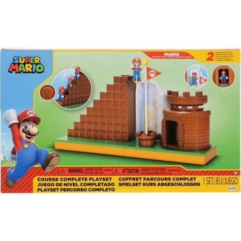 Nintendo Super Mario Course Complete Legetøjssæt 2,5"