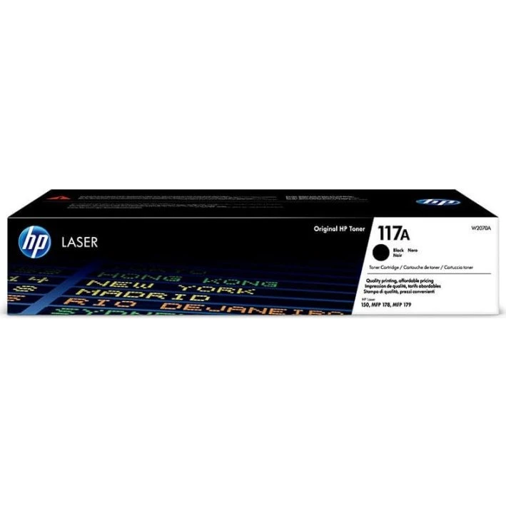 HP 117A Sort Toner, 1.000 sider, Original