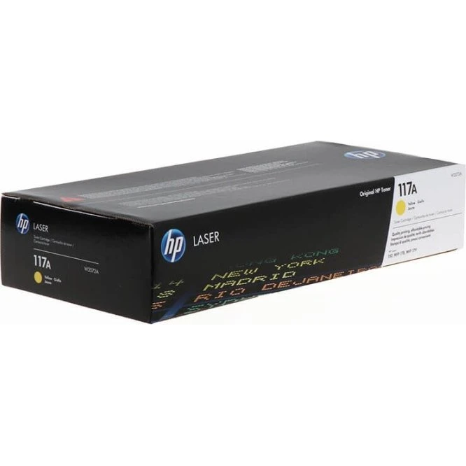 HP 117A Gul Toner, 700 sider, Original