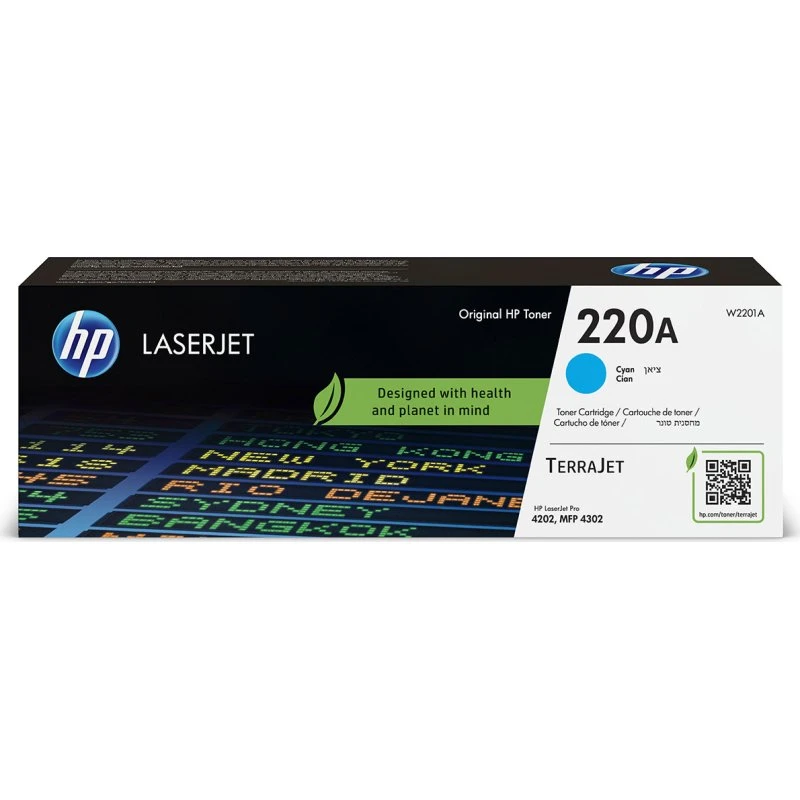 HP 220A Cyan Toner – 1.800 sider, perfekt til HP LaserJet Pro