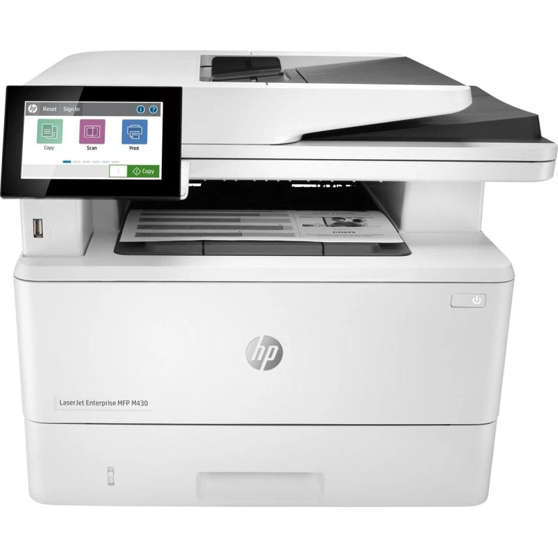 HP LaserJet Enterprise M430f Multifunktionsprinter, sort/hvid