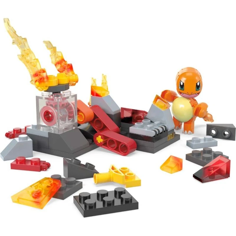 Mega Construx Charmander Fire Spin – 81 dele, 6+ år