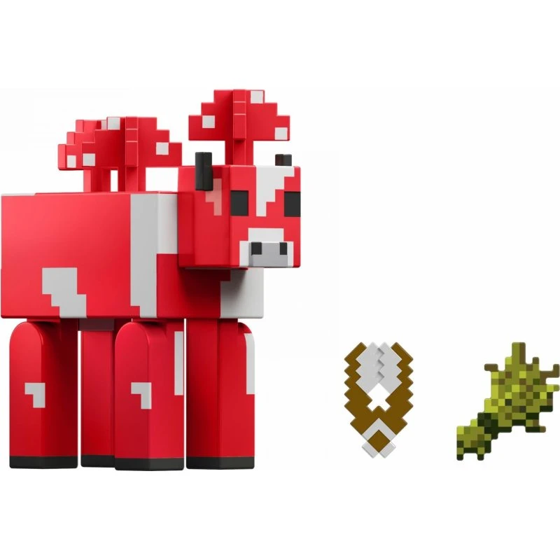 Minecraft - Biome Builds 8cm Mooshroom Figur (HTL83)