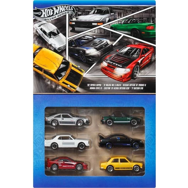 Hot Wheels Streets of Japan Multipack (6 stk, 1:64)