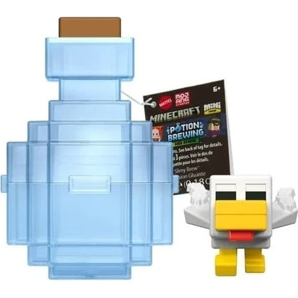 Mattel Minecraft Mini Mode Potion Brewing Clear