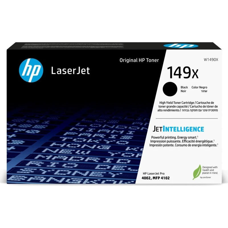 HP 149X Høj Kapacitet Sort Toner, 9.500 sider