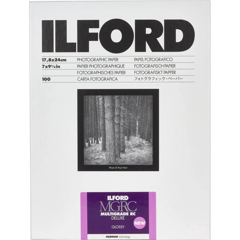 Ilford Multigrade RC Deluxe Glossy 18x24cm 100pk