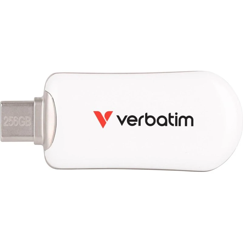 Verbatim Plectra USB-C 256 GB Hvid