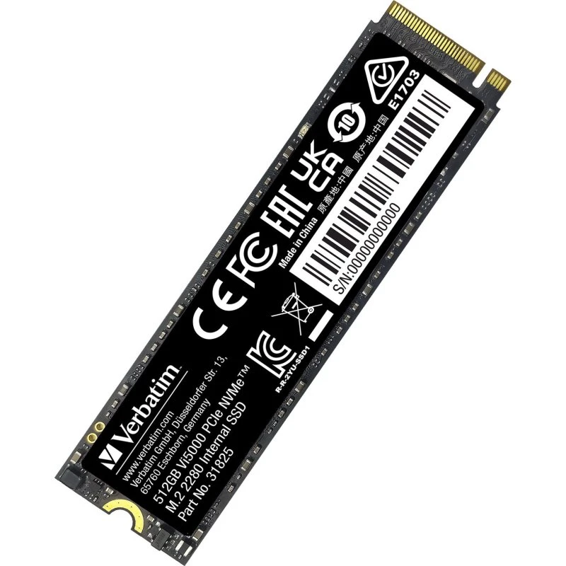 Verbatim Vi5000 512GB M.2 PCIe 4.0 SSD