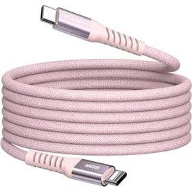 Verbatim USB-C Kabel 1,2 m Pink med Magnetisk Forbindelse