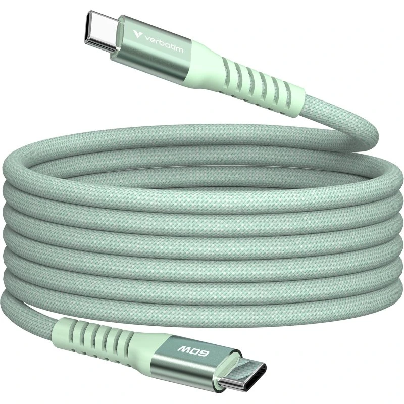 Verbatim Sync and Charge USB-C 1,2 m grøn